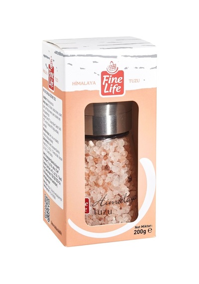 Fine Life Himalaya Tuzu 200 G - Doğal Kaya Tuzu Tarı