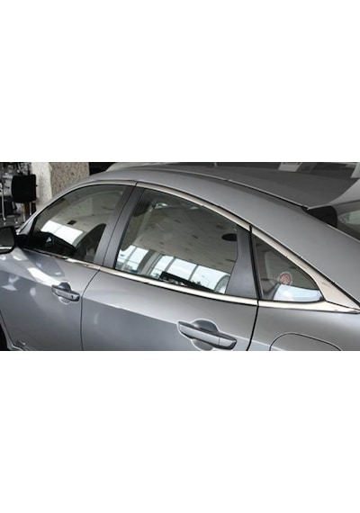 Honda Civic Fc5 2016-2021 Cam Alt Çıta Kromu Nikelajı