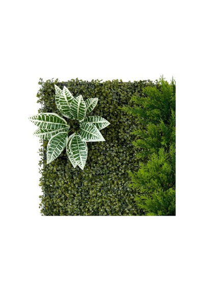 Dikey Bahçe Duvar Paneli 120x80cm Model8 Yeşil