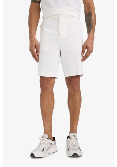 DeFactoFit Standart Fit Sporcu Kısa Paça Dokuma Şort E4136AX25SMWT34