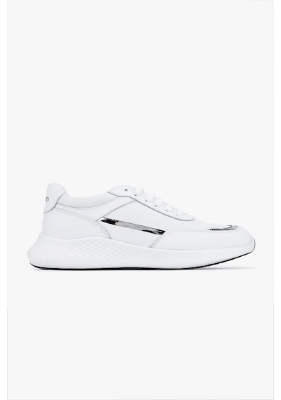 Valmenti Erkek Hakiki Deri Beyaz Sneakers & Spor Ayakkabı 157 2405 Erk Ayk Y26 Beyaz Beyaz