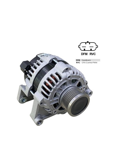 12v Alternatör Dinamo Delco Tipi 100 A Soketli 2 Fiş Dfm Rcv Chevrolet-opel Astra J/ınsıgnıa-vw