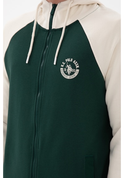 U.s. Polo Assn. Erkek Koyu Yeşil Hırka Örme 50293396-vr079 Koyu Yesıl Koyu Yeşil