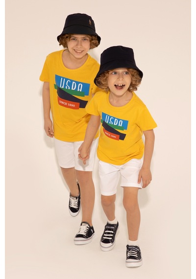 U.s. Polo Assn. Erkek Çocuk Beyaz Şort / Bermuda 50289495-vr013 Beyaz