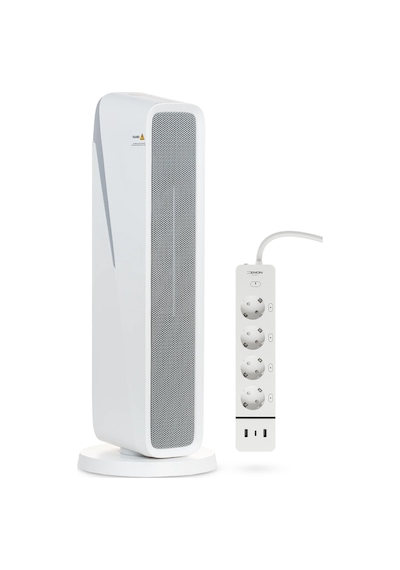 Xenon Smart Akıllı Turbo Fanlı Isıtıcı İç Mekan Wi-fi Isıtma Cihazı Ultra Sessiz Ptc Seramik Space Heater Ve Çoklu Priz Seti