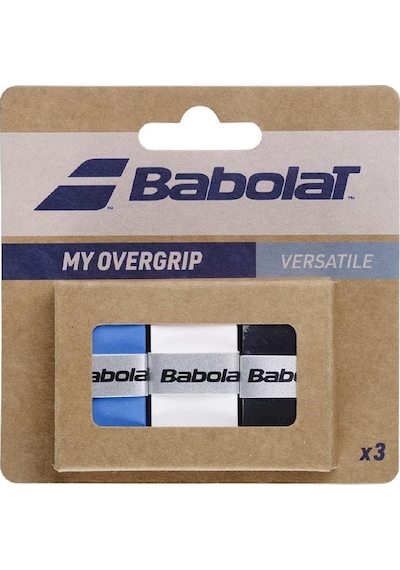 Babolat My Overgrip Mavi Beyaz Siyah Overgrip 3lü
