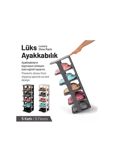 5 Katlı Portatif Ayakkabılık, Ayakkabı Standı, Ayakkabı Düzenleyici Raf Diğer 5 Katlı Portatif Ayakkabılık, Ayakkabı Standı, Ayakkabı Düzenleyici Raf Diğer