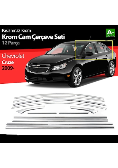 Cruze Cam Çerçevesi (Tam Tur) 12 Parça 1. Kalite 2015 2016 2017 2018 2019 2020