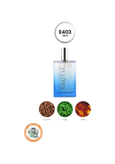 Ixora E403 Ysc Edp Erkek Parfüm 50 Ml Aromatik - Odunsu
