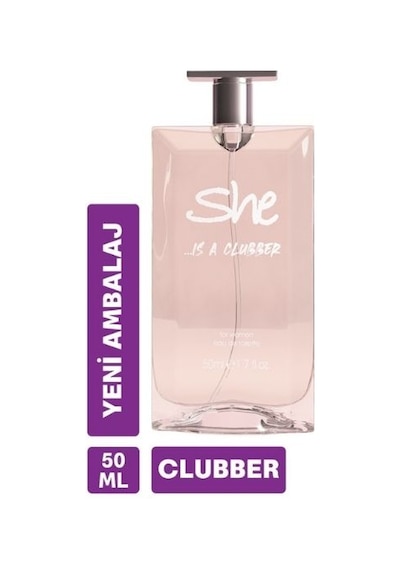 She is a Clubber Kadın Parfüm EDT 50 ML