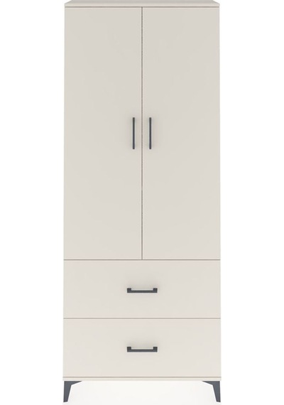 Arges Dolap 3 Raflı 2 Çekmeceli 2 Kapaklı 88x30x221 Aytaşı-ay... Aytaşı
