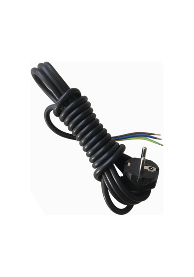 Tek-iş Ttr Cihaz Kablosu Cihaz Fişli Ttr Kablo Topraklı 3 X 1 Mm 3 Mt Siyah