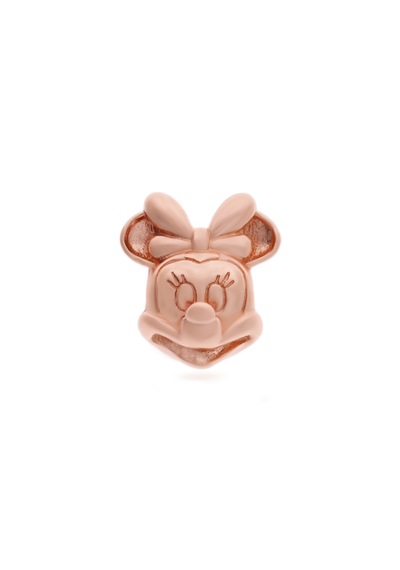 Kadın Rose Renk Minnie Model Gümüş Charm