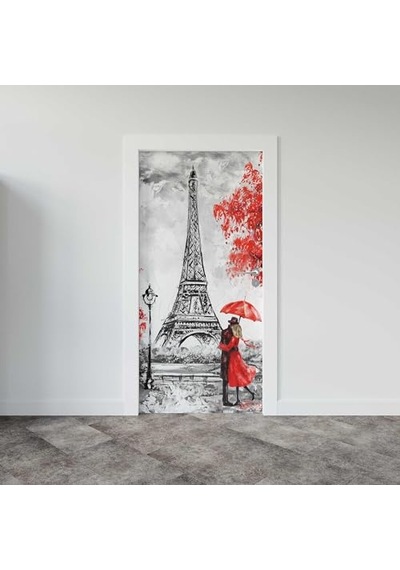 Giydirme Kapı Folyosu Paris Yağlıboya Diğer