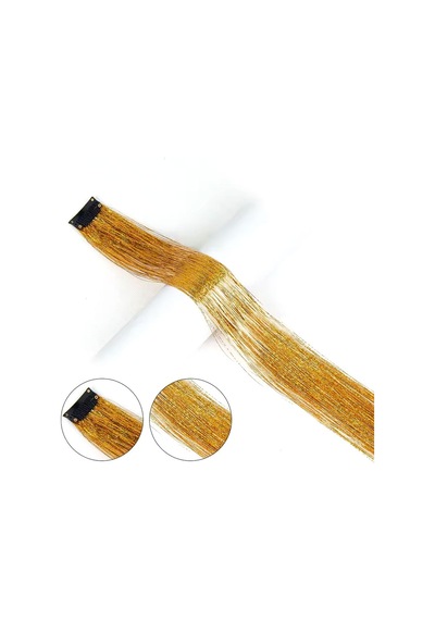 Klipsli Hair Tinsel Simi / Htk15 - Mydr-571570 Çok Renkli