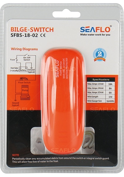 Seaflo Sintine Otomatiği 18amp 12-24v Bilyali