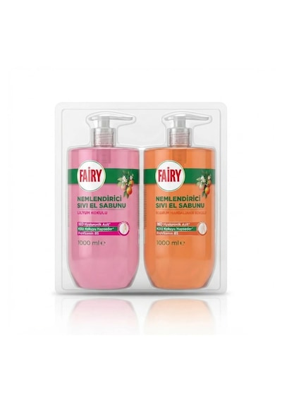Fairy Sıvı El Sabunu Lilyum&bodrum Mandalina 2x1000 Ml