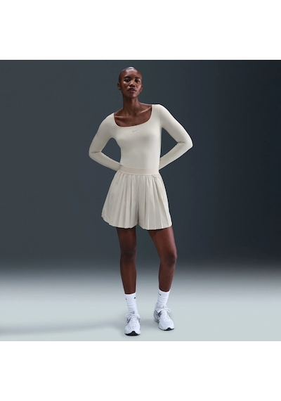 Nike 24.7 Perfectstretch Dri-fıt Pleated Short Kadın Şort-sportxstore Bej