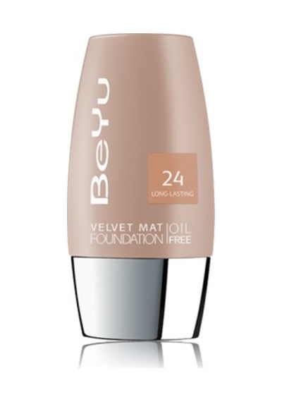 Beyu Velvet Yağsız Mat Fondöten 24 Apricot Peach 30 ML