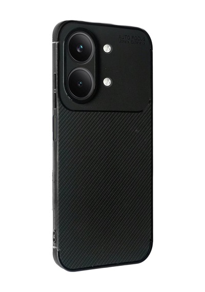 Mey İthalat Vivo Y05 Auto Focus Karbon Kapak - Siyah