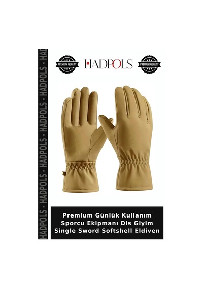 Hadpols Premium Günlük Kullanım Sporcu Ekipmanı Dis Giyim Single Sword Softshell Eldiven Çok Renkli