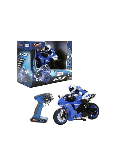 1:6 Ölçekli Uzaktan Kumandalı Yamaha R1 Spor Motosiklet 6 Yaş+ Refleks Ve Motor Gelişimi Mavi
