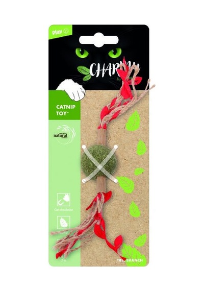 M-pets Charmy Brancy Catnipli Kedi Oyuncağı Red