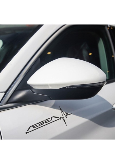 Fiat Egea Için Kalp Atışı Ritim Oto Sticker (2 Adet)