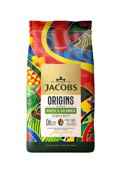 Jacobs Origins Brazil & Colombia Citrus & Nutty 1 Kg - 3 Adet Tarı