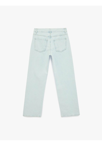 Koton 26yy59000164 Açık Mavi Kadın Jean Pantolon 6sal40011md