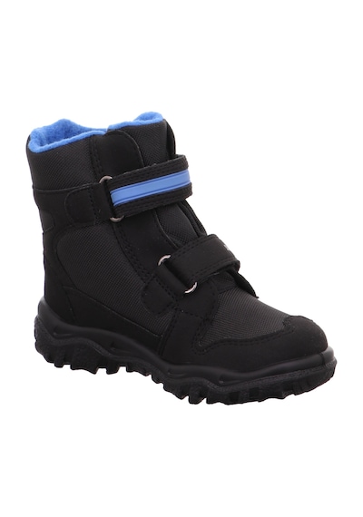 Superfit 1-809080 Husky Çocuk Siyah/mavi Gore-tex Bot Siyah - Mavi