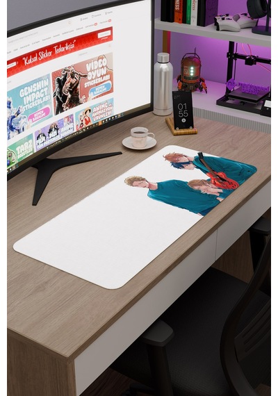 Given Anime V2 - 70x30 Xl Gaming Kauçuk Kaymaz Taban Mouse Pad Fare Altlığı