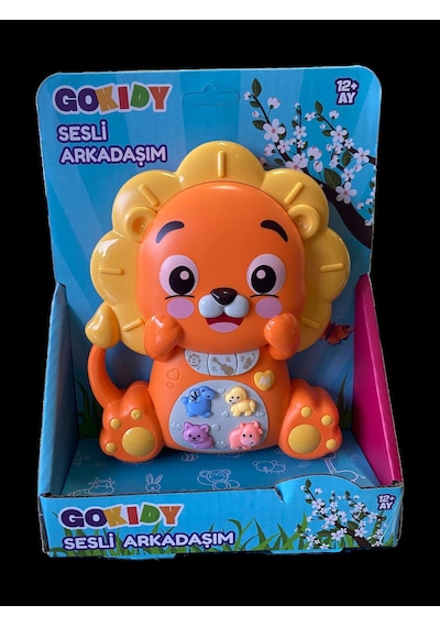 Gokidy Sesli Arkadaşım Turuncu Aslan
