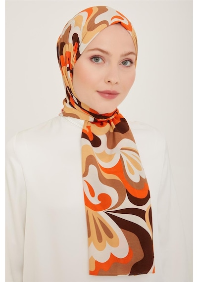 Armine Trend Defne Şal 6348-2 04 Çok Renkli