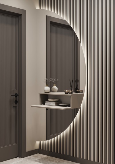 Asur 60 Cm Dresuar 100% Mdf Kumtaşı