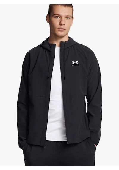 Under Armour Vibe Woven Jacket Erkek Rüzgarlık 6003001-001 Siyah