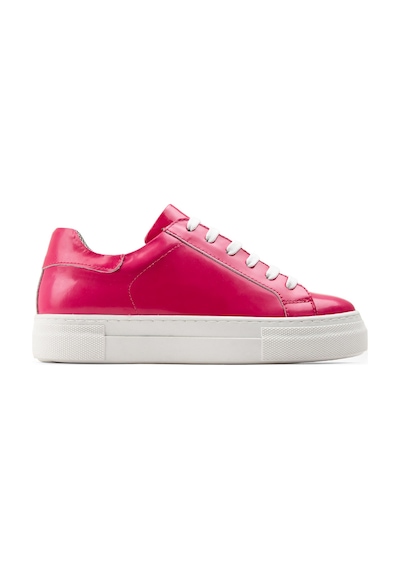 Deery Hakiki Deri Fuşya Sneaker Kadın Ayakkabı - Z1681Zfsyc01 Fuşya