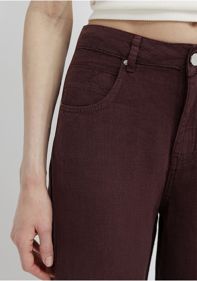 Mavi - Bordo Keten Pantolon 1011267-70259