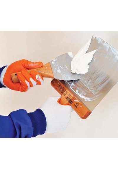 Dekor 002 Macun Ispatulası 8 Cm Ahaşap Saplı