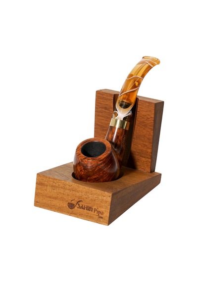 Şahin Outdoor 5 Yıldız 9mm. Filtreli Akrilik Saplı Pipo 260003