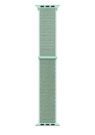 Effox Watch 38mm Kordon Band-03 Serisi Hasır Strap Kayış-marin Yeşil