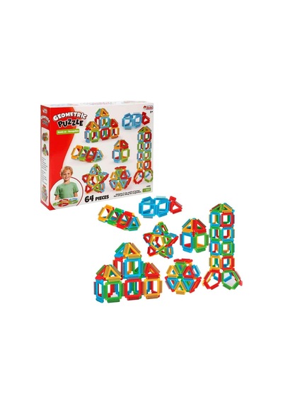 Geometrik Puzzle 64 Parça