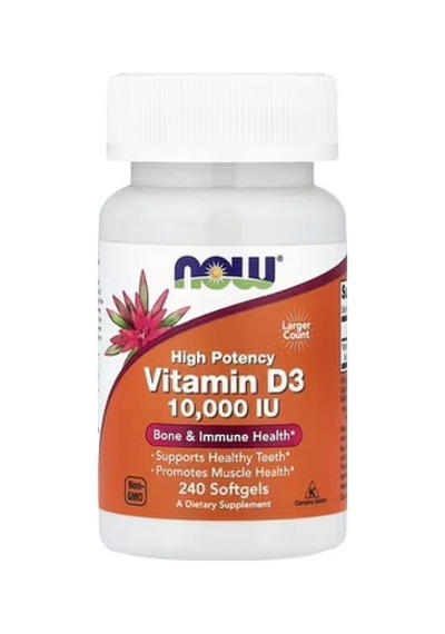 High Potency Vitamin D3 10,000 Iu 240 Softgels