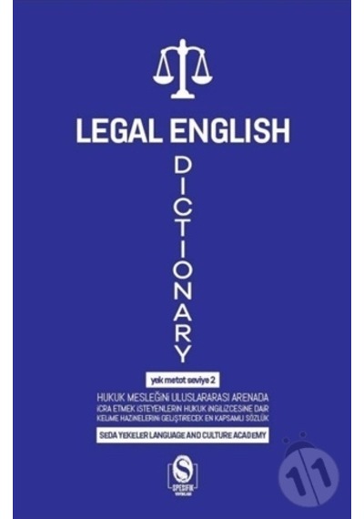 Legal English Dictionary - Yek Metot Seviye 2 - Seda Yekeler - Spesifik Yayınları
