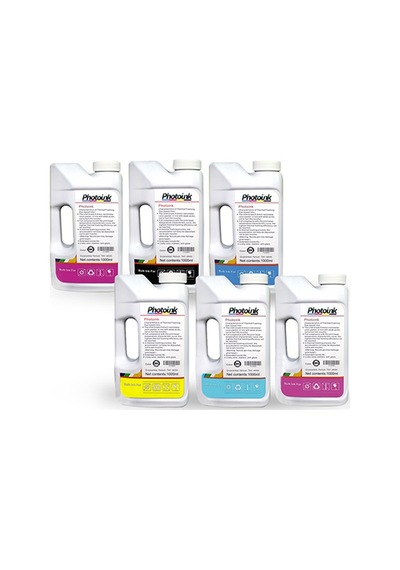 Hp Yazıcılar İçin Vivera Uyumlu 6x1000 Ml Mürekkep Seti Photoınk Akıllı Mürekkep - Gt5820/gt5810/5820/hp 315/hp 415 1018.03.017 Photoink
