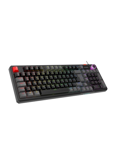 Loyal Usb Hot Swap Rgb Red Switch Mekanik Gaming Oyuncu Klavye Siyah/gri