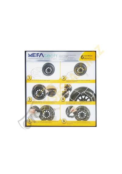 195/45/14 MEFATECH X4 TAKMATİK OTO ARAÇ LASTİK ZİNCİRİ