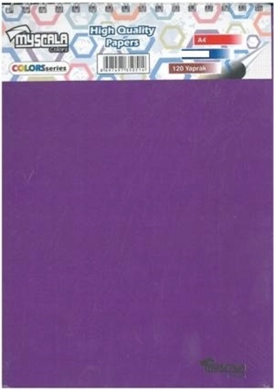 Özkan Defter A4 100 Yaprak Bloknot Myscala Kareli Mavi