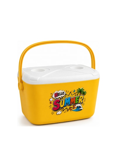 20 Lt Buzzy Retro Buzluk Termos 1179 Cooler Box -400 Sarı