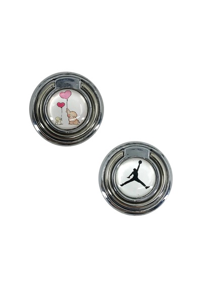 Nettech Metal Halkalı Popsocket (475280567)-Karışık Desen